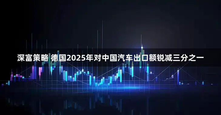 深富策略 德国2025年对中国汽车出口额锐减三分之一